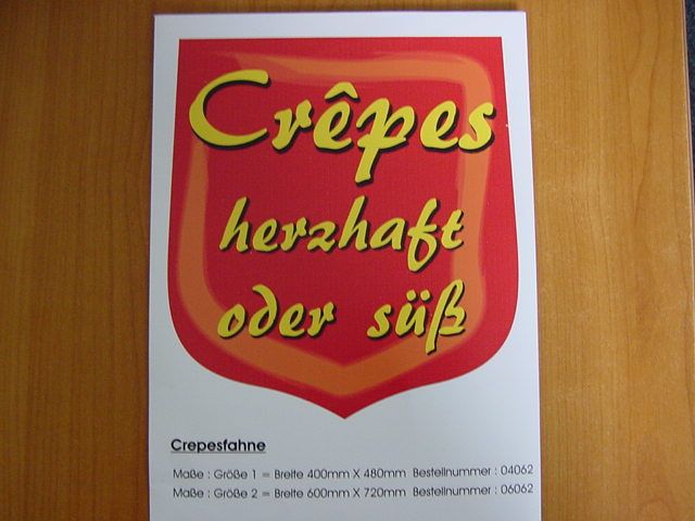 Werbefahnen